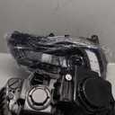 MOSTPLUS LED DRL Headlight Assembly Compatible for 2011-2023 Chrysler 300 Front Lamp w/bulbs Black Housing Clear Lens Clear Corner (set of 2) (Clear+Black+Clear)