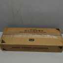 Black Curtain Rods for Windows 170 to 240 Inch(3-20 Feet),extra long drapery rod for large window,1" Diameter Rods with Modern Style End Cap Finials,Size:36-240 Inch