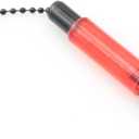 2pcs Red Fishing Alarm Simple Soft Chain Wobbler Flashing Light Signal Assembly Bite Indicator