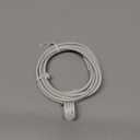 Belkin USB A to USB C Cable, 6.6ft, 15W - Type C Charger, iPhone Charger Cord, Soft, Braided, Flexible for iPhone 16 & 15, Galaxy S25, Pixel 9, iPad Pro, Airpods Pro, Switch & More - White