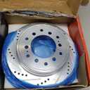 A-Premium 12.28 inch(311.92 mm) Rear Drilled and Slotted Disc Brake Rotors + Ceramic Pads Kit Compatible with Select Toyota and Lexus Models - 4Runner/GX470 2003-2009, FJ Cruiser, Sequoia, 6-PC Set