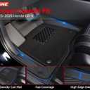 Floor Mats Cargo Mat for Honda CRV 2023 2024 2025 2026 Car Mat Accessories(Include Hybrid), 2-in-1 All Weather TPE Floor Liners with Removable Carpet Layer, Custom Fit Waterproof Anti-Slip Car Mats