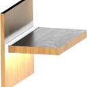 Laudert LED Shelf Channel,5 Pack 3.3FT/1Meter Cabinet LED Strip Aluminum Channel,Up and Down Aluminum LED Profile with Milky Diffuser and End Caps