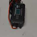 15-Amp Battery Charger LiFePO4 Trickle Car Battery Charger 12V 24V Fully-Automatic Smart Battery Chargers, Lead Acid Portable 9-Stage Smart Battery Maintainer with Temp Compensation(Black)