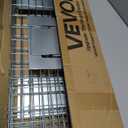 VEVOR Live Animal Cage Trap, 31" x 10" x 12" Humane Cat Trap Galvanized Iron, Folding Animal Trap with Handle for Rabbits, Stray Cats, Squirrels, Raccoons, Groundhogs and Opossums