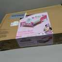 Delta Children Plastic Toddler Bed, Disney Minnie Mouse, 53.94 L x 29.13 W x 26.18 H Inches
