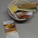 Superbaking Banneton Bread Proofing Basket, Sourdough Bread Baking Supplies, Round 9 Inch Sourdough Starter Kit, Proofing Basket for Baking, Bread Making Supplies Tools, Banneton Basket Gift Set