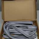 Upgraded 5304505782 Refrigerator Door Gasket Replacement Compatible with Electrolux Frigidaire Freezer Door Gasket Seal,65.15" x 31.3" Refrigerator Door Seal Replace 216522370, 4452576, AP6030127,Gray