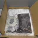 Bwarm Waterproof Heated Mattress Pad, ETL Certified Bed Warmer with 9 Heat Settings, 1-12 Hours Auto Off Deep Pocket, Machine Washable, White Foot Queen