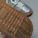 LUCKY STEP Women's Gum Sole Fashion Sneakers Classic Retro Fancy Casual Leisure Tennis Walking Skate Shoes (6)