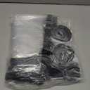 Clear Magnetic Thermal Insulated Door Curtain Keep Cool in Summer Transparent Magnet Patio Door Cover Auto Closer Windproof Insulated for Air Conditioner Room Kitchen(36 x 83 Inch)