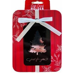Gift Card Holder Tin Boxes for Christmas