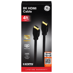 GE 8k HDMI 2.1 Cable, 4 ft - Fred Meyer