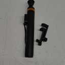 EUCOS 62" Phone Tripod, Tripod for iPhone & Selfie Stick with Remote, Extendable Cell Phone Stand & Ultimate Phone Holder, Solidest Phone Stand Compatible with iPhone/Android (Inferno Mix Carbon Black)