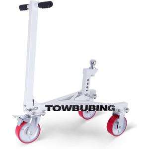 Trailer Mover Dolly, 3,500 lb Tongue Weight Capacity, for RV, Boat, Motorcycle, Jetski (2 in Ball) (1-7/8 in Ball)