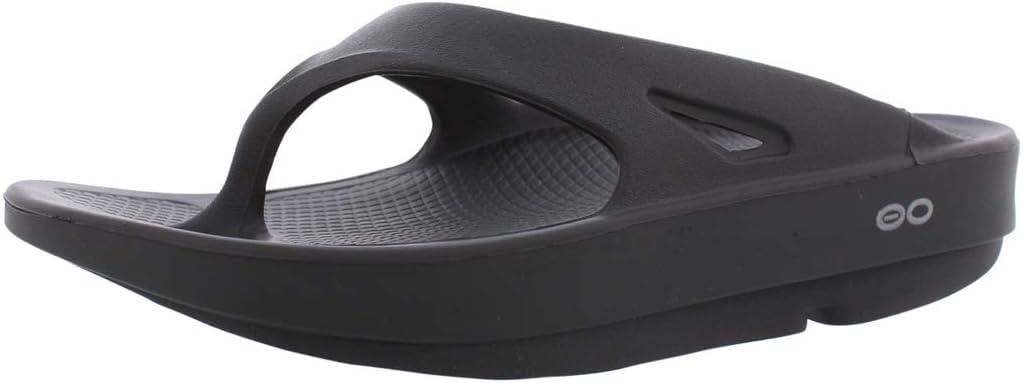 OOFOS OOriginal Recovery Sandal - Womens and Mens (Core Black-black)