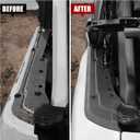 Mabett Cargo Shelf Side Covers for Ford Bronco 2021 2022 2023 2024 4-Door Soft Top, Trunk Shelf Side Protector for Bronco Accessories Cargo Bed Side Covers