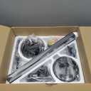 Ceiling Fans with Lights, 52 Inch Modern Ceiling Fans with Lights and Remote Control, DC Reversible Motor, Noiseless, 3CCT, Ceiling Fan for Bedroom, Living Room, Apartment Indoor/Outdoor Use (Black)