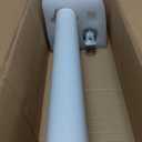 VEVOR Outdoor Stair Railing Kit, 5 FT Handrails 0-5 Steps, Adjustable Angle White Aluminum Stair Hand Rail for The Elderly, Handrails for Outdoor Steps