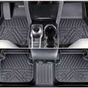 Floor Mats for Ford Escape 2020-2023 2024 2025 2026 (Not for Hybrid), All Weather Protection Custom Floor Mats Trunk Cargo and Car Windshield Cover Set for Car Accessories,Car Floor Liners Set