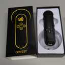 COMEBY Body Sculpting Machine - Professional Handheld Cordless Cellulite Massager - Suitable for Belly, Neck, Legs, Hip, Arms (Black)