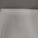 STICKGOO Drop Ceiling Tiles 24x24 PVC Glue Up Ceiling Panel to Prevent Breakage Pack of 12 Tiles Cover 48 Sq. Ft, White