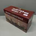 Christmas Table Centerpiece with LED Lights, Silver Christmas Tree Decoration, Natural Pine Cones, Christmas Balls for Holiday Party, Home, Fireplace