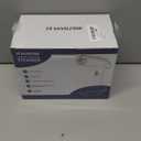 Powerful Handheld Fabric Steamer - 1800W with Fast Ceramic Heat-Up Plate, 2-in-1 Ironing & Wrinkle Remover, Steam Nozzle, Lint Brush - White, for US 120V Only