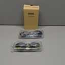 Aegend 2 Pack Kids Goggles, Swimming Goggles for Kids Age 4-16 Boys and Girls Youth, Anti-Fog Waterproof Anti-UV Pool Goggles, Blue, Green