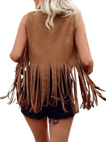 Women Western Jacket Size 3XL Colors Brown