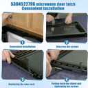 5304522796 Microwave Door Latch, Compatible with Electrolux/Frigidaire Microwave Ovens, Replaces AP6979662 4977138 20938991 PS12746282 EAP12746282