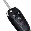 Flip Key Fob Replacement Fits for Ford Fusion 2013 2014 2015 2016 Keyless Entry Remote Control N5F-A08TAA 164-R7986 5924003 315Mhz 4 Button BTN