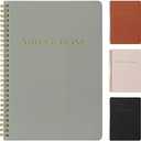Beautiful Daily Planner And Notebook With Hourly Schedule - Aesthetic Spiral To do List Notepad to Easily Organize Your Tasks And Appointments - Stylish Book And School Or Office Supplies For Women