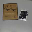 DOK TigerToes Premium Non-Slip Dog Socks for Hardwood Floors - Extra-Thick Grip That Works Even When Twisted - Prevents Licking, Slipping, and Great for Dog Paw Protection (X-Small) (Classic Grey)