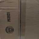 SentrySafe Black Fireproof and Waterproof Safe, File Folder and Document Box with Key Lock, Ex. 14.3 x 15.5 x 13.5 inches, HD4100
