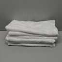 Luxury White Hand Towels - Soft 100% Turkish Cotton | Highly Absorbent Hotel spa Bathroom Towel Collection | 16x30 Inch | Set of 6