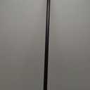 Heavy Duty Curtain Rods,1 1/4" Large Diameter Premium Nonadjustable Curtain Rod,42in/3.5ft Custom Window Treatment Rods with Durable Aluminum Brackets and End Caps,Black Finish