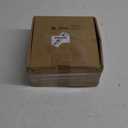 100 Count 90mm/3.5inch Strawless Sipper Lids, Clear PET Lids for Plastic Cup Disposable Cover for Cold Brew, coffee, beer, cocktail, wine or Beverage Cups