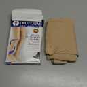 Truform 20-30 mmHg Compression Stockings for Men and Women, Thigh High Length, Dot Top, Closed Toe, Beige, 2X-Large