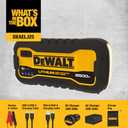 DEWALT DXAELJ25 2500 Peak Amp Portable Lithium Jump Starter with 25W Type C, 15W Type A, 60W Type C in/Out
