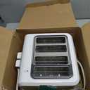 Cuisinart 4-Slice Compact Plastic Toaster, White, CPT-142P1