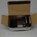 LukLoy Railing Glass to Glass Clamp, Brushed Stainless Steel 304 Bracket for Balustrade Railing Pool Fence (1, 90 Degree)