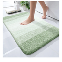OLANLY Bathroom Rugs Mat 24x16, Extra Soft Absorbent Microfiber Bath Rugs, Rubber Backing, Quick Dry, Machine Washable Bath Mats for Bathroom Floor, Tub and Shower, Home Decor Accessories, Sage Green