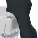 Boat Motor Covers 100-225 HP, Full Outboard Motor Cover, 600D Heavy Duty Fabric, Waterproof, Black Outboard Boat Motor Cover Fit for 200 HP Motor