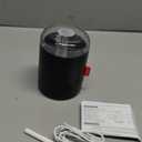 Portable Mini Cool Mist Humidifier, 500ml USB Personal Desktop Humidifier for Baby Bedroom Travel Office Home, Auto Shut-Off, 2 Mist Modes, Super Quiet (Black)