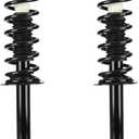 Rear Struts Shocks w/Coil Springs for Honda Accord 2.4L 3.5L 2008 2009 2010 2011 2012, Strut Shock Absorbers Assembly Kit Replace for 172563 15180