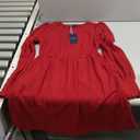 SAMPEEL Dresses for Women 2025 Long Sleeve Fall Fashion Casual Sweater Dress Trendy Outifts (Small, Burgundy)