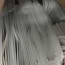 Joybe 300 Pack 5.95x3.25x8 Inch Small White Paper Bags with Handles Bulk, Kraft Paper Gift Bags for Birthday Party Favors Grocery Retail Shopping Business Goody Merchandise Craft Blank Sacks (300pcs)