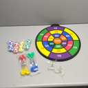 HELLO PAPAYA Magnetic Dart Board - 12Magnetic Darts+12Sticky Balls Or 2 Toy Gun+40 Foam Dart,Fun for Family Game and Party with Friends, Christmas Birthday Gifts Toys for 3-12 Year Old Boys (Large)