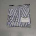 SOLY HUX Women's Striped Cami Dress V Neck Spaghetti Strap Ruffle Hem Short Summer Dresses (S)